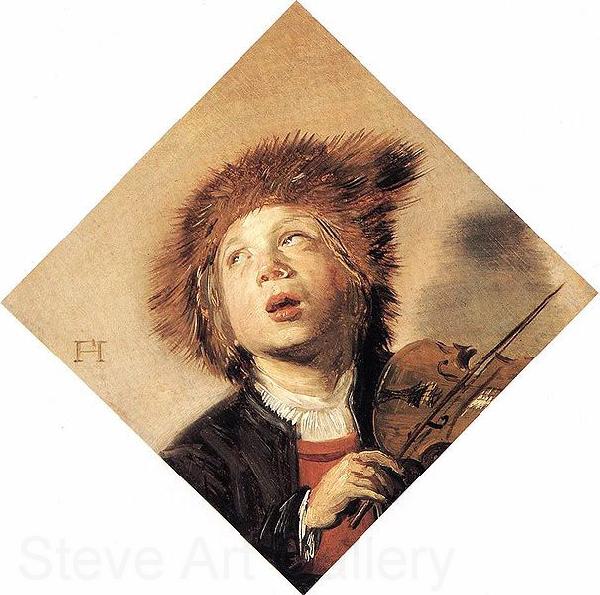 Frans Hals Boy Playing a Violin.
